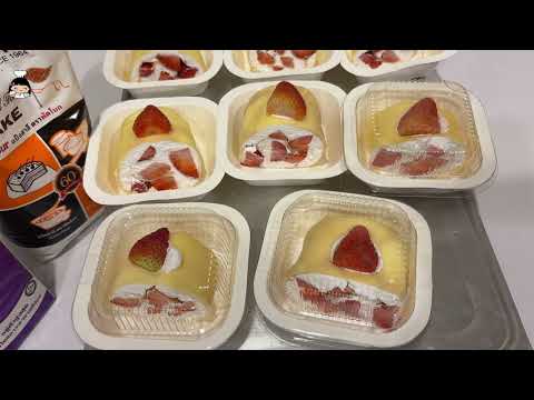 เครปโรลสอดไส้สตรอเบอรี่🍓