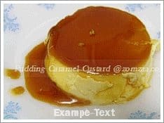 Pudding Caramel Custard