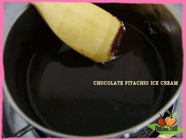วิธีทำไอศกรีมพิสตาชิโอช็อคโกแลตขั้นตอนที่ 44