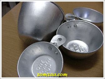 ถ้วยตวง (dry measuring cups)