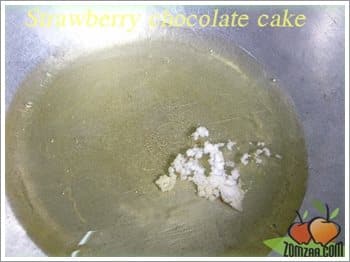 วิธีทำตัวเค้กช็อคโกแลตขั้นตอนที่ 15