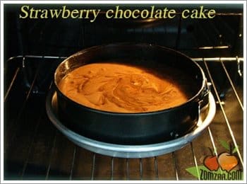 วิธีทำตัวเค้กช็อคโกแลตขั้นตอนที่ 25